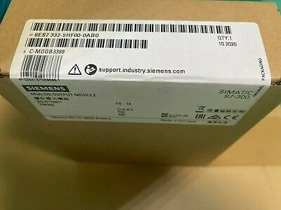 Siemens 6ES7 332-5HF00-0AB0. SM332 Analog Output Module. (UK And EU Please Read) - Image 2