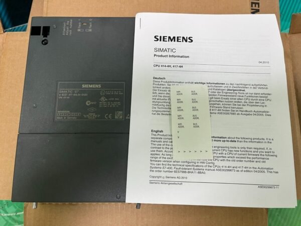 Siemens 6ES7417 4HL04-0AB0. 6ES7 417-4HL04-0AB0. (UK And EU Please Read) - Image 2