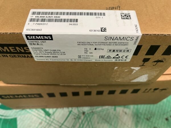 Siemens 6SL3040-0JA01-0AA0  ( UK/EU Read)