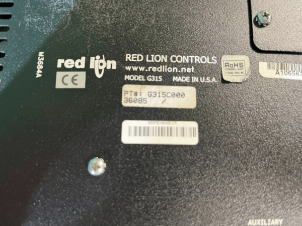 Red Lion G315C000. HMI, Operator Panel. (EU/UK Read) - Image 2