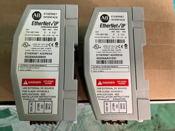 Allen Bradley 1761-NET-ENI. Ethernet Interface.  (UK/EU Read)