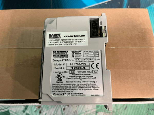 Allen Bradley HI 1769-WS. Hardy Instruments HI 1769-WS. (UK/EU Read)