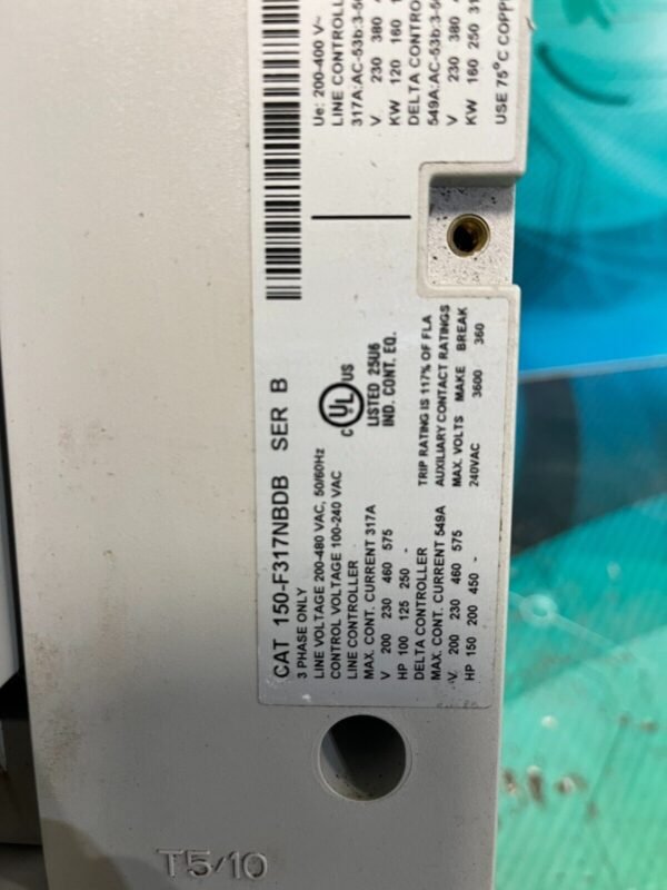 Allen Bradley 150-F317NBDB Solid State SMC Flex Controller 317 A. (UK / EU Read)