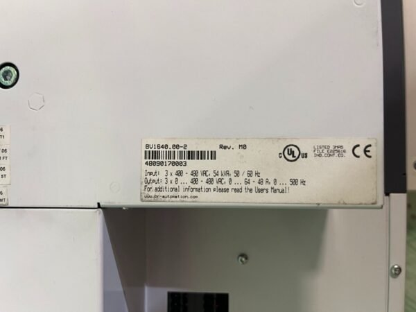 B&R Acopos 1640.  8V1640.00-2 Servo Drive.  (UK/EU Read)