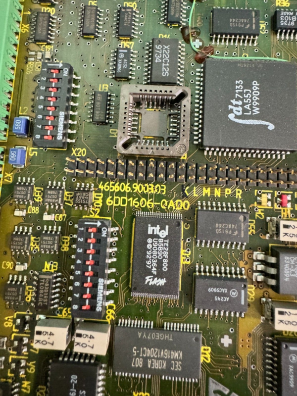 Siemens 6DD1606-0AD0. T400 Technology Board. (UK/EU Read) - Image 2