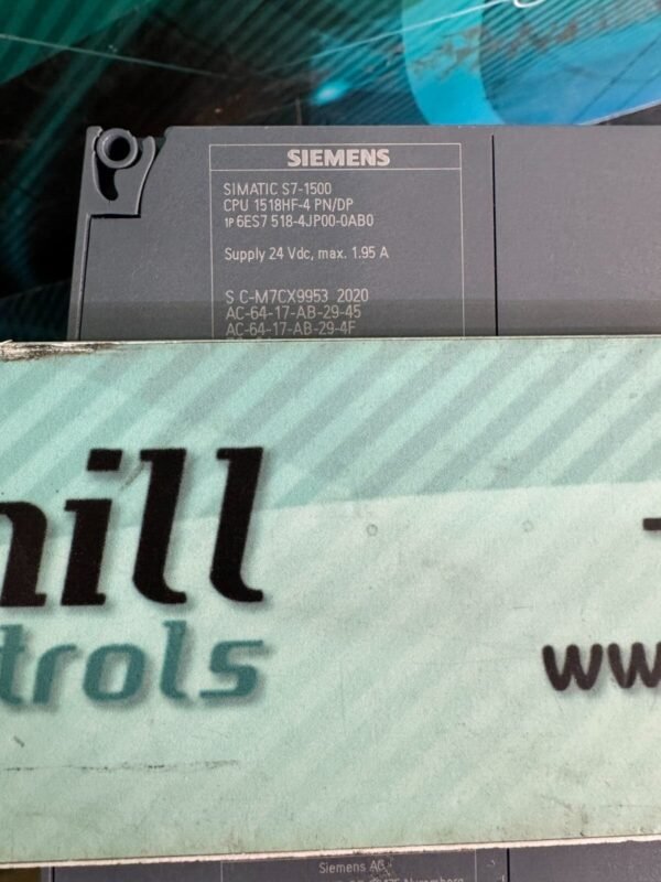 Siemens 6ES7 518-4JP00-0AB0. 6ES7518-4JP00-0AB0. CPU1518HF-4 PN.(UK/EU Read) - Image 2