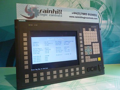 Siemens 6FC5203-0AF02-0AA0. HMI, Operator Panel. (UK/EU Read) Siemens 6FC5203-0AF02-0AA0. HMI, Operator Panel. (UK/EU Read)