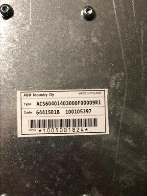 ABB ACS604. ACS604-0140-3-000F00009R1. ACS60401403000F00009R1. (UK/EU Read) ABB ACS604. ACS604-0140-3-000F00009R1. ACS60401403000F00009R1. (UK/EU Read) - Image 5