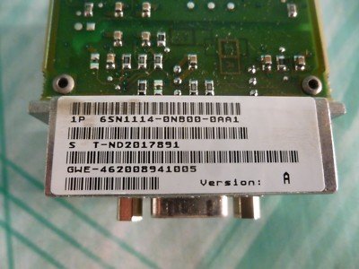 Siemens Simodrive 611. 6SN1114-0NB00-0AA1. Profibus DP Module. (UK/EU Read) Siemens Simodrive 611. 6SN1114-0NB00-0AA1. Profibus DP Module. (UK/EU Read) - Image 2