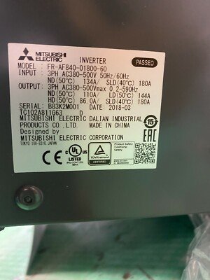 Mitsubishi FR-AF840-01800-60. (UK/EU Buyers Read) Mitsubishi FR-AF840-01800-60. (UK/EU Buyers Read) - Image 2