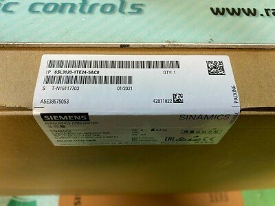 Siemens Sinamics. 6SL3120-1TE24-5AC0. Single Motor Module. ( UK/EU Read) Siemens Sinamics. 6SL3120-1TE24-5AC0. Single Motor Module. ( UK/EU Read) - Image 2