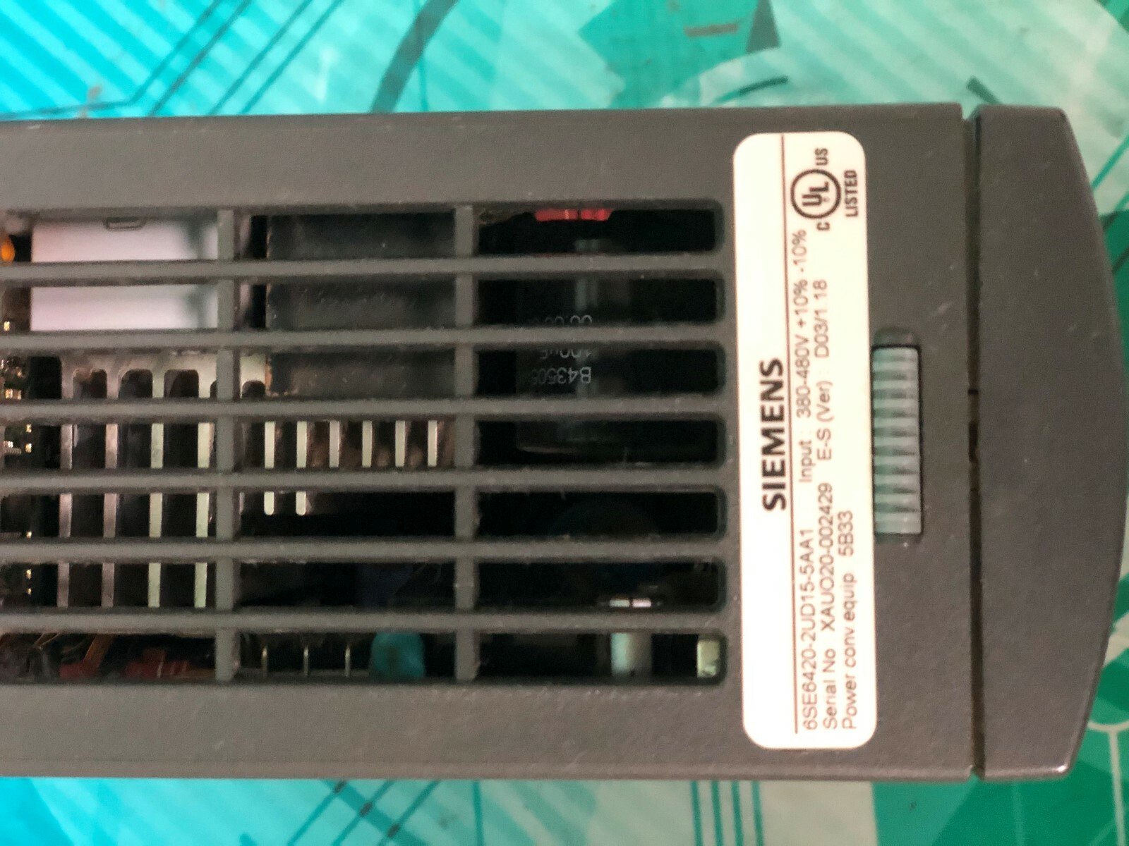 Siemens 6SE6420-2UD15-5AA1. Siemens Micromaster 420. 0.55kW. (UK / EU Read) Siemens 6SE6420-2UD15-5AA1. Siemens Micromaster 420. 0.55kW. (UK / EU Read) - Image 2