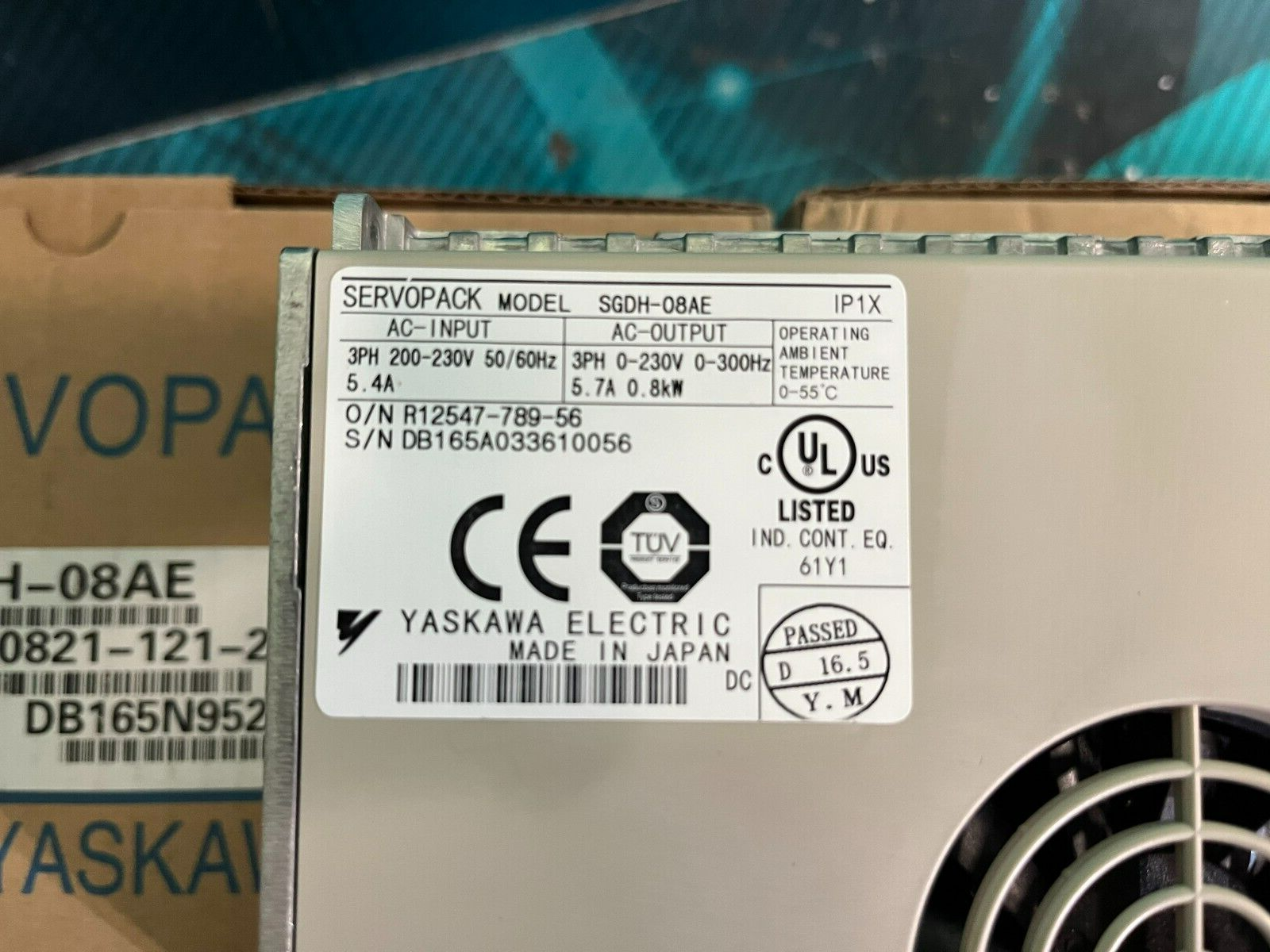 Omron SGDH-08AE. SGDH 08AE. Servo Drive. UK And EU Buyers Please Read) Omron SGDH-08AE. SGDH 08AE. Servo Drive. UK And EU Buyers Please Read) - Image 2