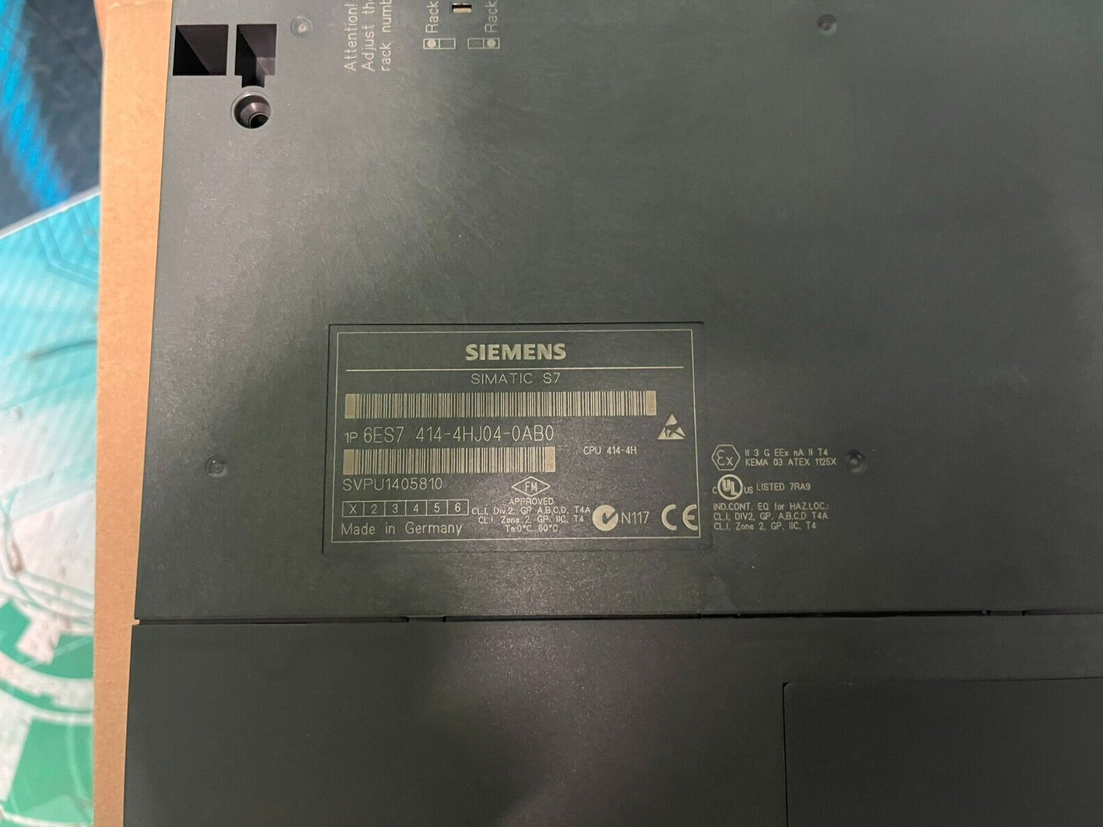 Siemens 6ES7 414-4HJ04-0AB0. S7-400. CPU 414-4H .CPU 414H. (UK/EU Read) Siemens 6ES7 414-4HJ04-0AB0. S7-400. CPU 414-4H .CPU 414H. (UK/EU Read) - Image 3