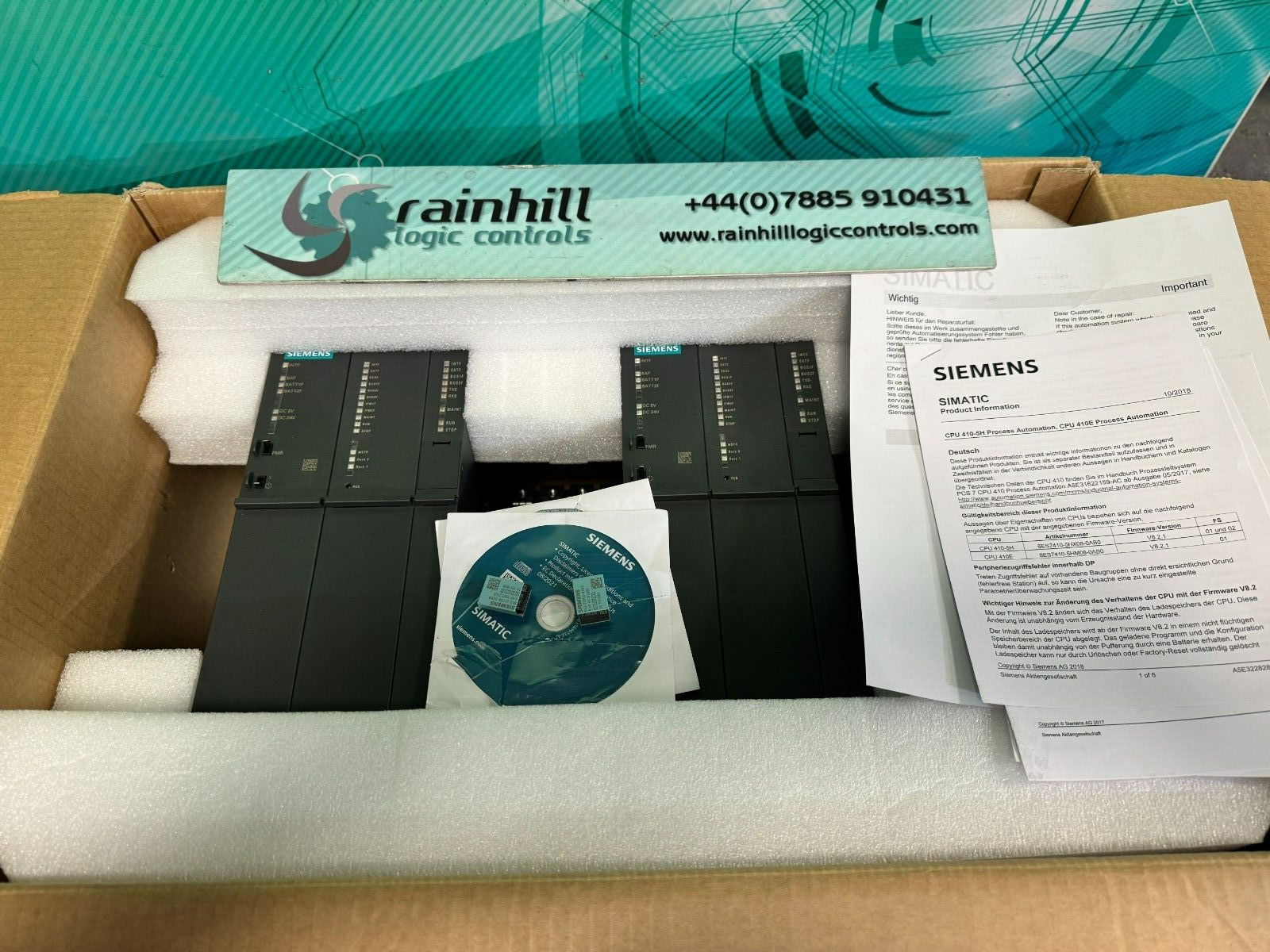 Siemens 6ES7 656-6CS31-2GF0. 6ES7 410-5HX08-0AB0. S7-410 5HF. (UK/EU Read) Siemens 6ES7 656-6CS31-2GF0. 6ES7 410-5HX08-0AB0. S7-410 5HF. (UK/EU Read) - Image 3