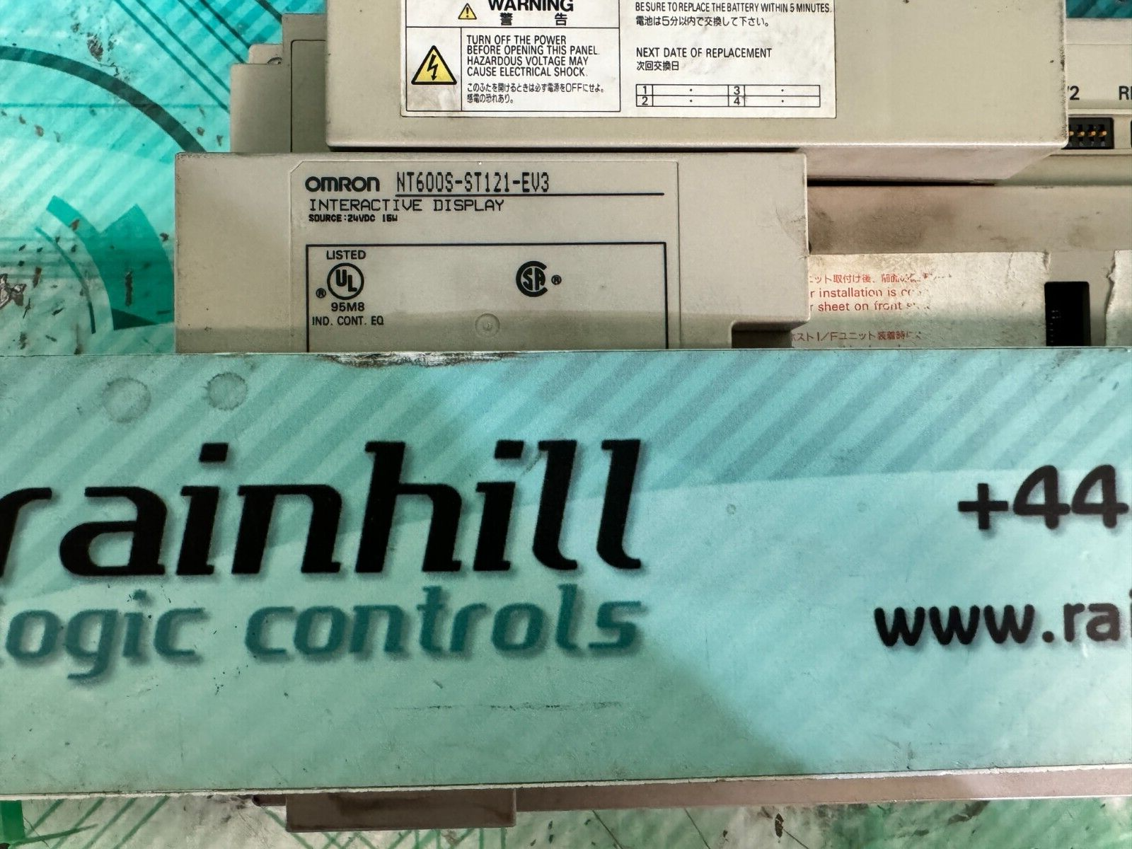 Omron NT600S-ST121-EV3, HMI, Operator Panel. (UK And EU Buyers Please Read) Omron NT600S-ST121-EV3, HMI, Operator Panel. (UK And EU Buyers Please Read) - Image 2