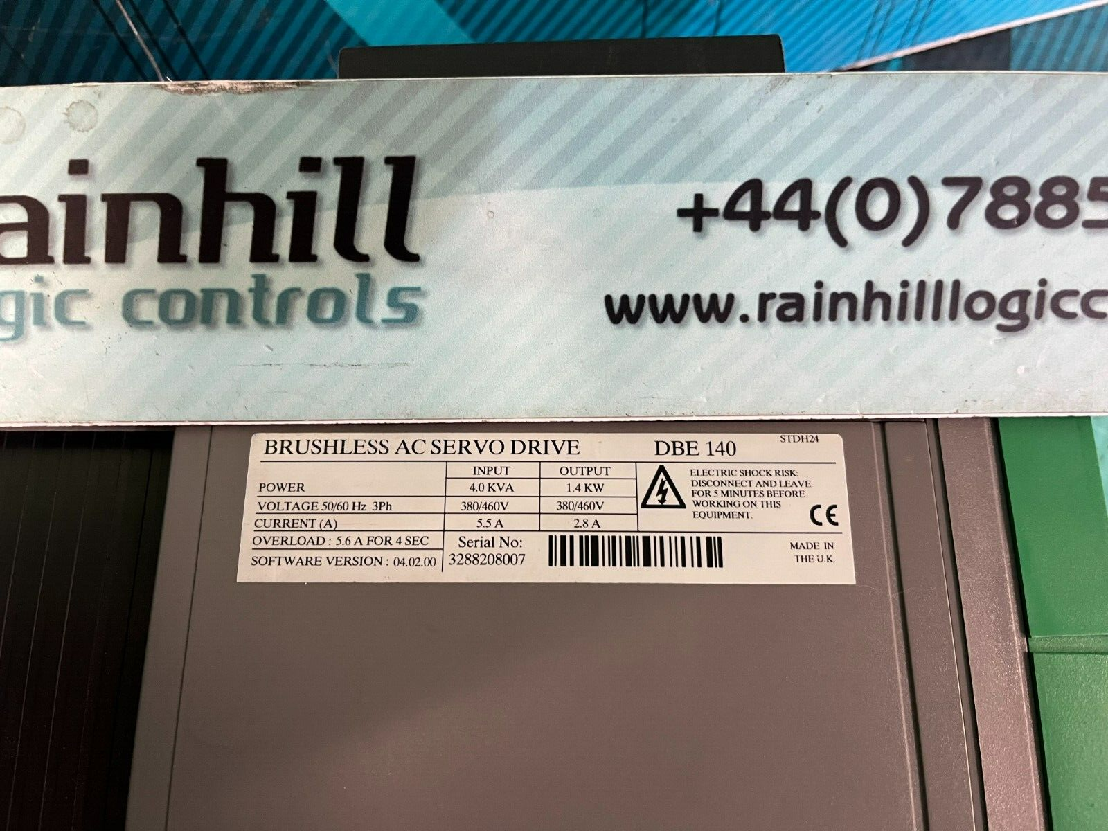 Control Techniques Digitax DBE140 DBE 140 (UK/EU Buyers Please Read) Control Techniques Digitax DBE140 DBE 140 (UK/EU Buyers Please Read) - Image 2