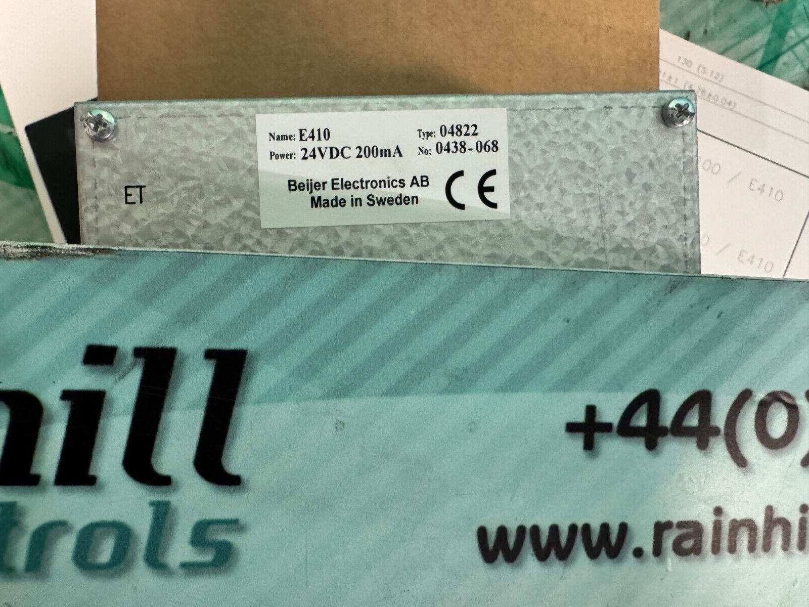 Mitsubishi E410 HMI, Operator Panel.(UK/EU Buyers Read) Mitsubishi E410 HMI, Operator Panel.(UK/EU Buyers Read) - Image 2