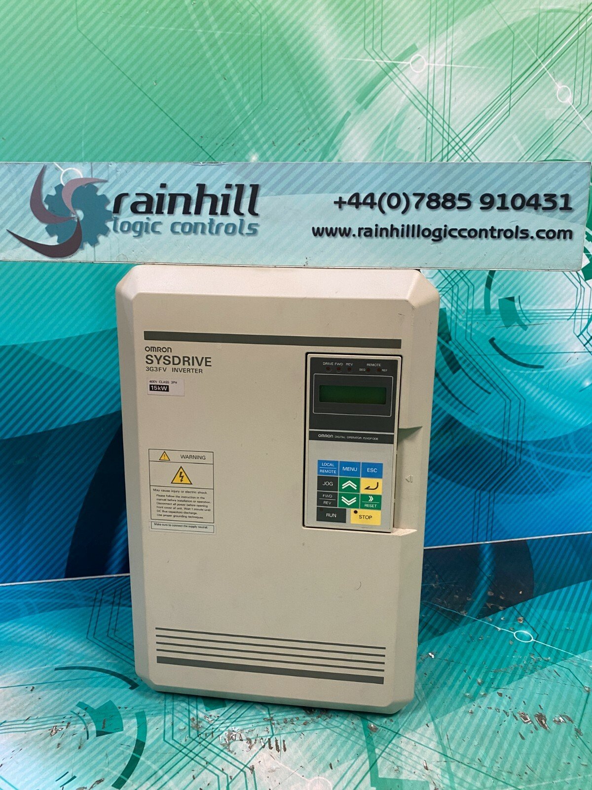 Omron 3G3FV-A4150-CE. 3G3FVA4150CE. Sysdrive. (UK And EU Buyers Please Read) Omron 3G3FV-A4150-CE. 3G3FVA4150CE. Sysdrive. (UK And EU Buyers Please Read)