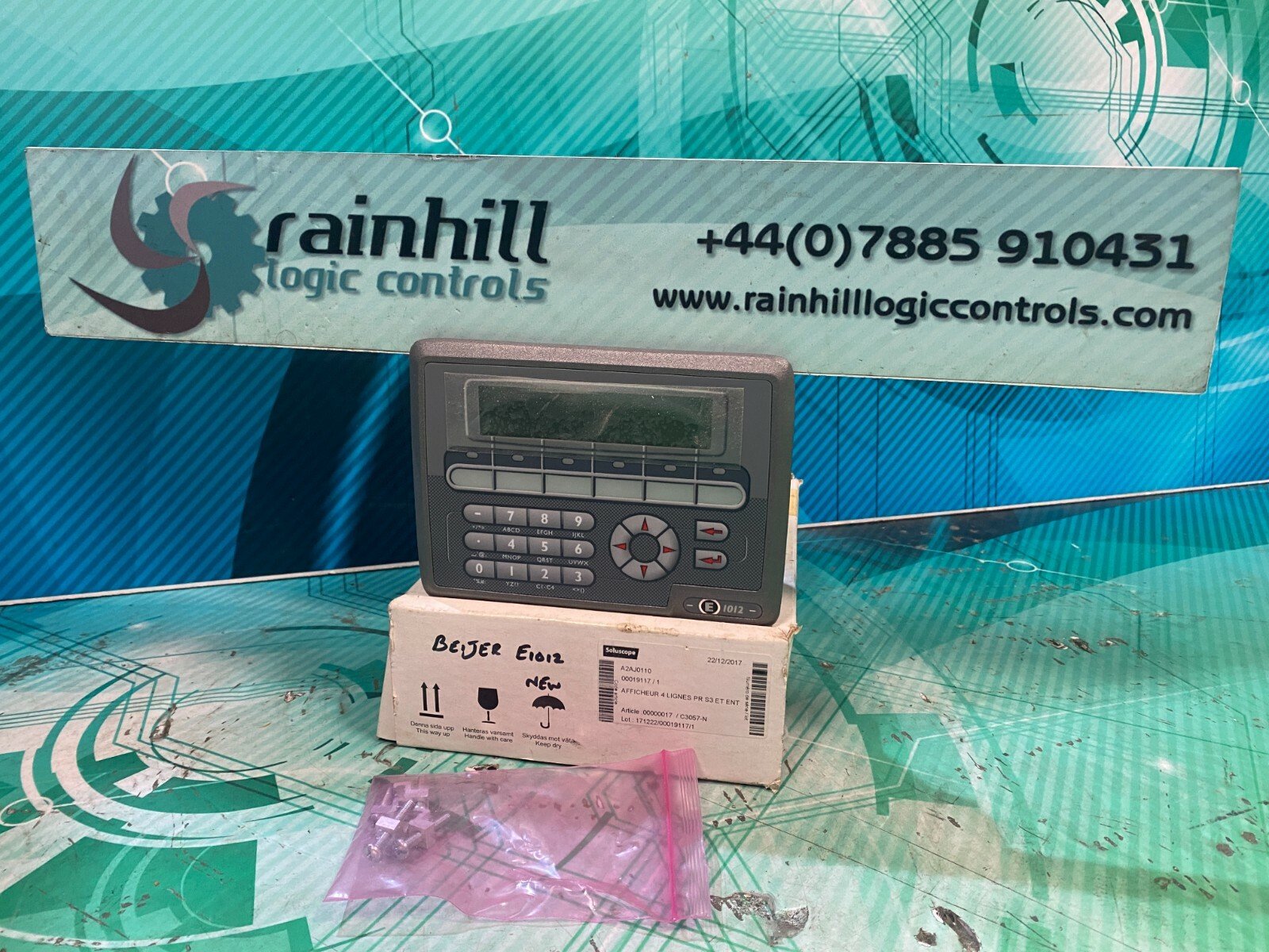 Beijer. Mitsubishi / Beijer E1012. E 1012.HMI,Operator Panel.(UK/EU Please Read) Beijer. Mitsubishi / Beijer E1012. E 1012.HMI,Operator Panel.(UK/EU Please Read)