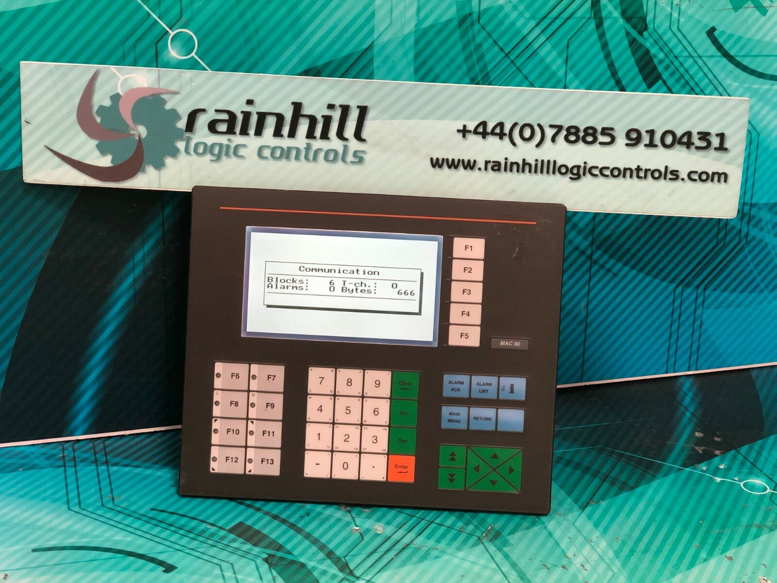 Mitsubishi / Beijer MAC 90, MAC90. HMI,Operator Panel.(UK/EU Buyers Please Read) Mitsubishi / Beijer MAC 90, MAC90. HMI,Operator Panel.(UK/EU Buyers Please Read)