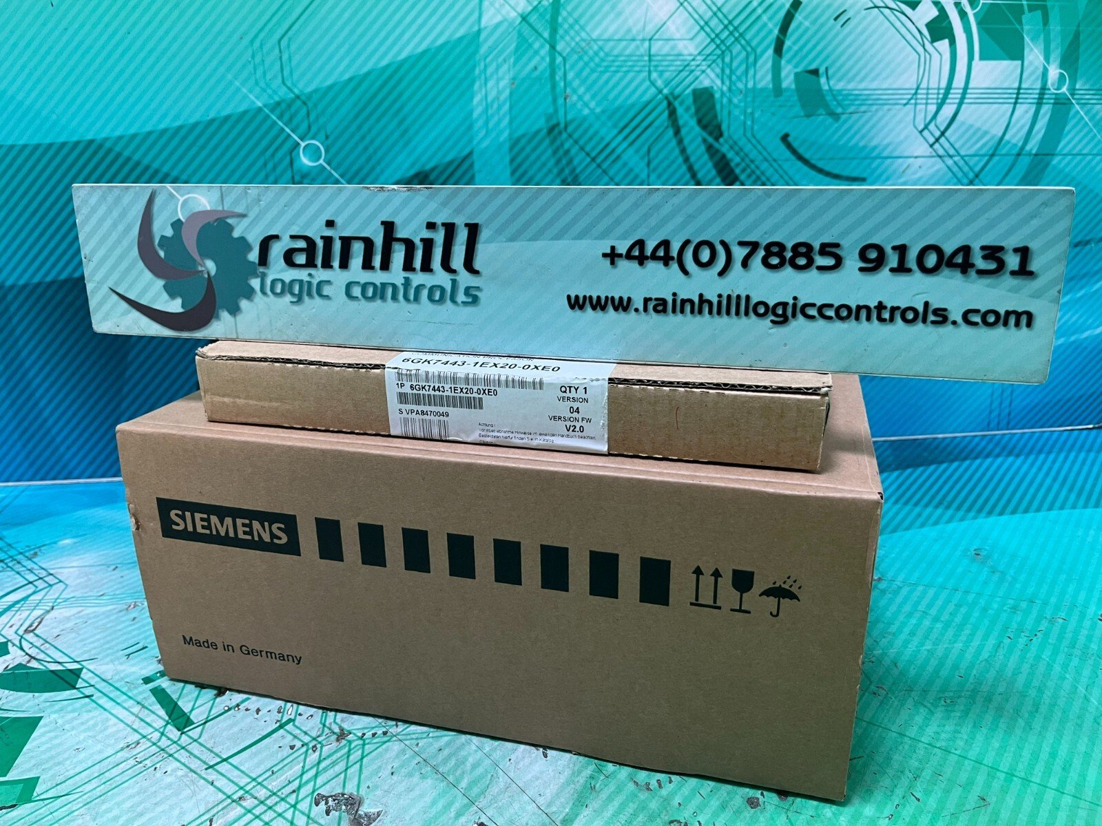 Siemens 6GK7 443-1EX20-0XE0. 6GK7443-1EX20-0XE0. (UK/EU Read) Siemens 6GK7 443-1EX20-0XE0. 6GK7443-1EX20-0XE0. (UK/EU Read)
