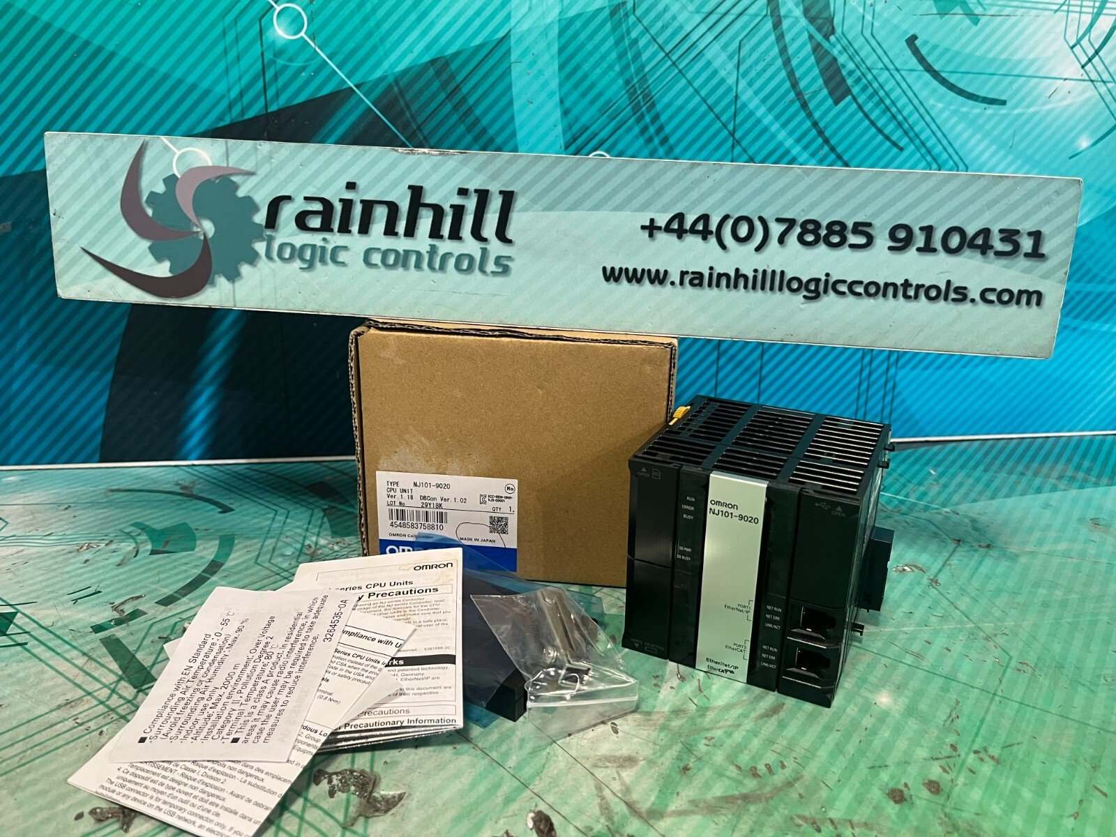 Omron NJ101-9020 CPU. (UK/EU Buyers Please Read) Omron NJ101-9020 CPU. (UK/EU Buyers Please Read)