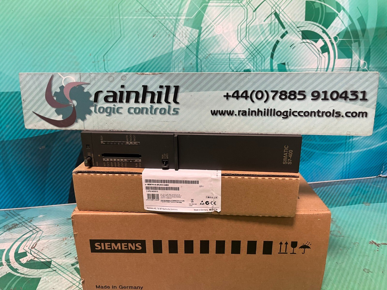 Siemens 6ES7 414-4HJ04-0AB0. S7-400. CPU 414-4H .CPU 414H. (UK/EU Read) Siemens 6ES7 414-4HJ04-0AB0. S7-400. CPU 414-4H .CPU 414H. (UK/EU Read)