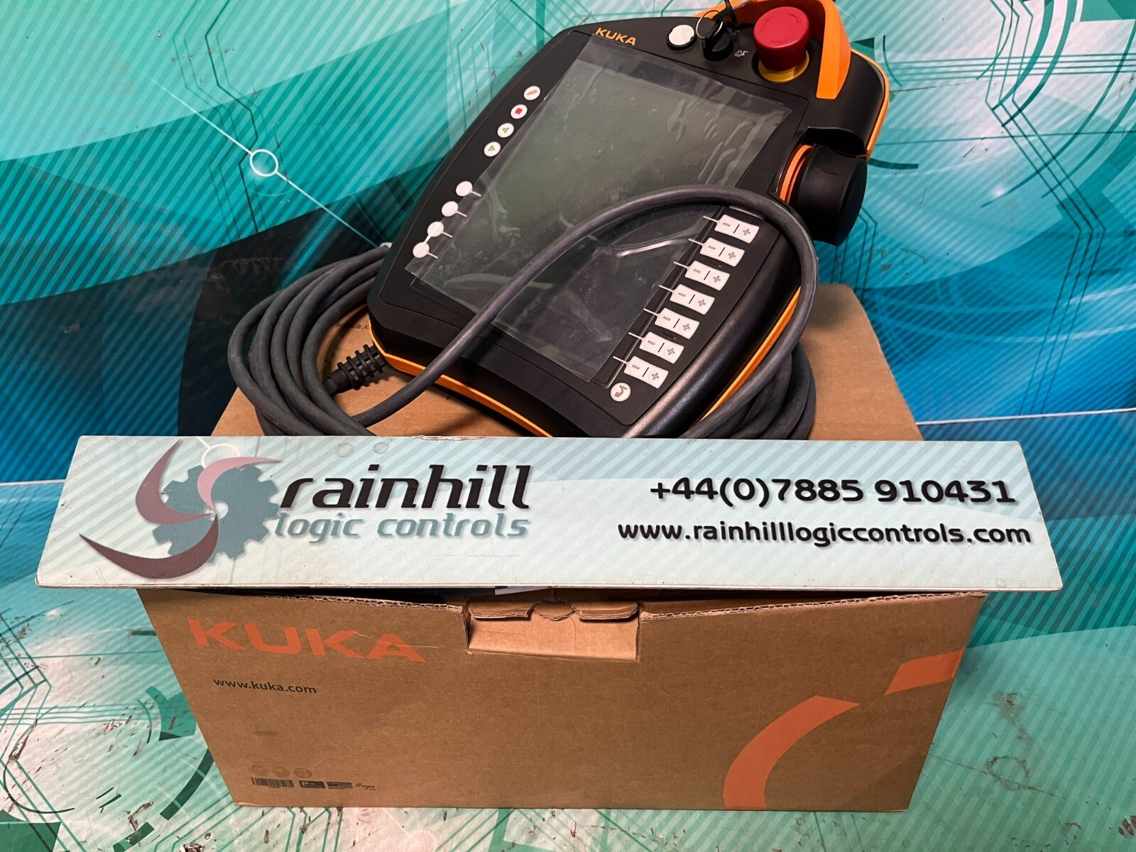 KUKA KRC4 Smartpad. 00-168-334, 00168334. (UK And EU Buyers Please Read) KUKA KRC4 Smartpad. 00-168-334, 00168334. (UK And EU Buyers Please Read)