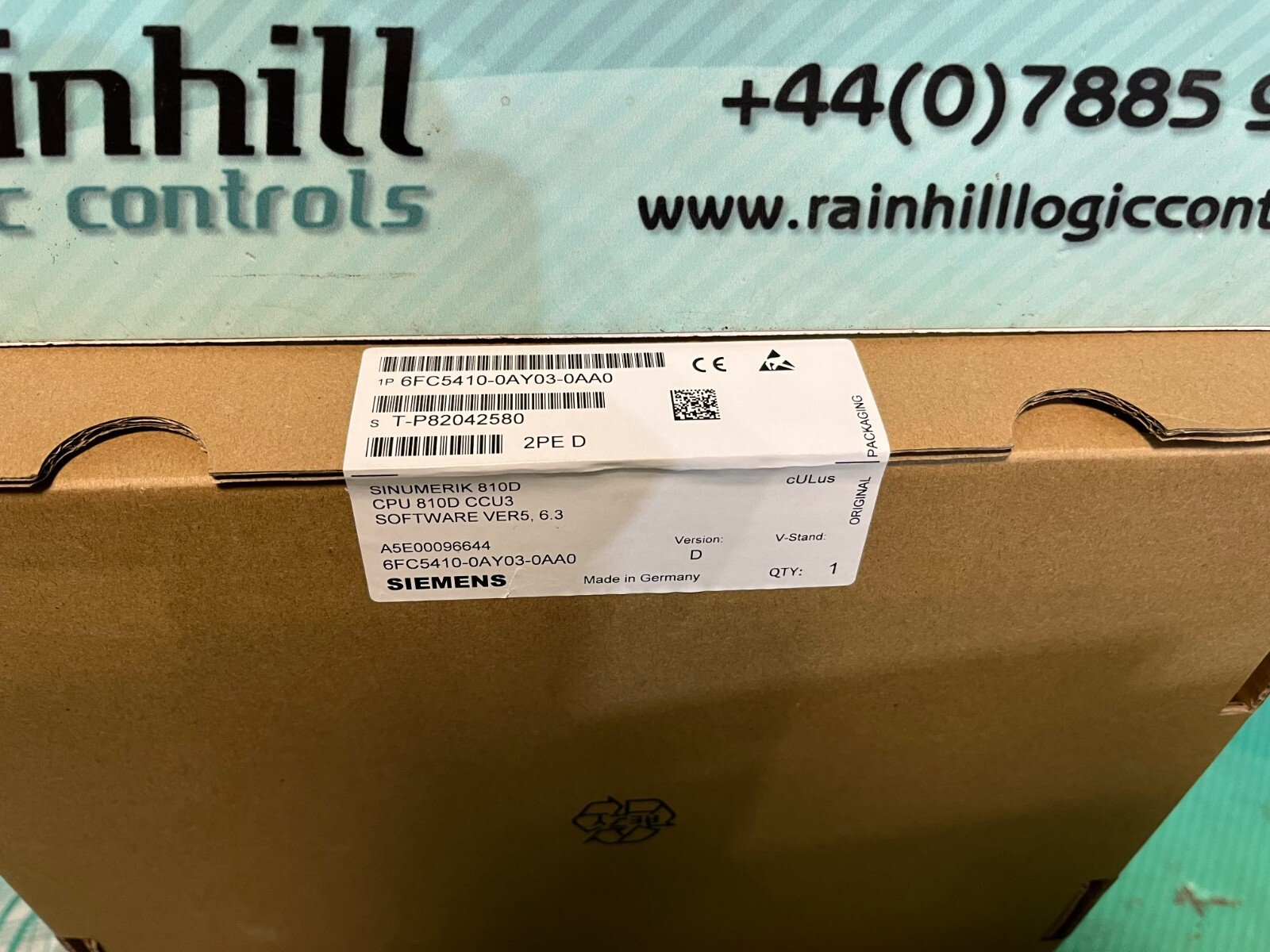 Siemens 6FC5410-0AY03-0AA0. Sinumerik 810D, CPU810D CCU3. (UK/EU please read) Siemens 6FC5410-0AY03-0AA0. Sinumerik 810D, CPU810D CCU3. (UK/EU please read) - Image 2