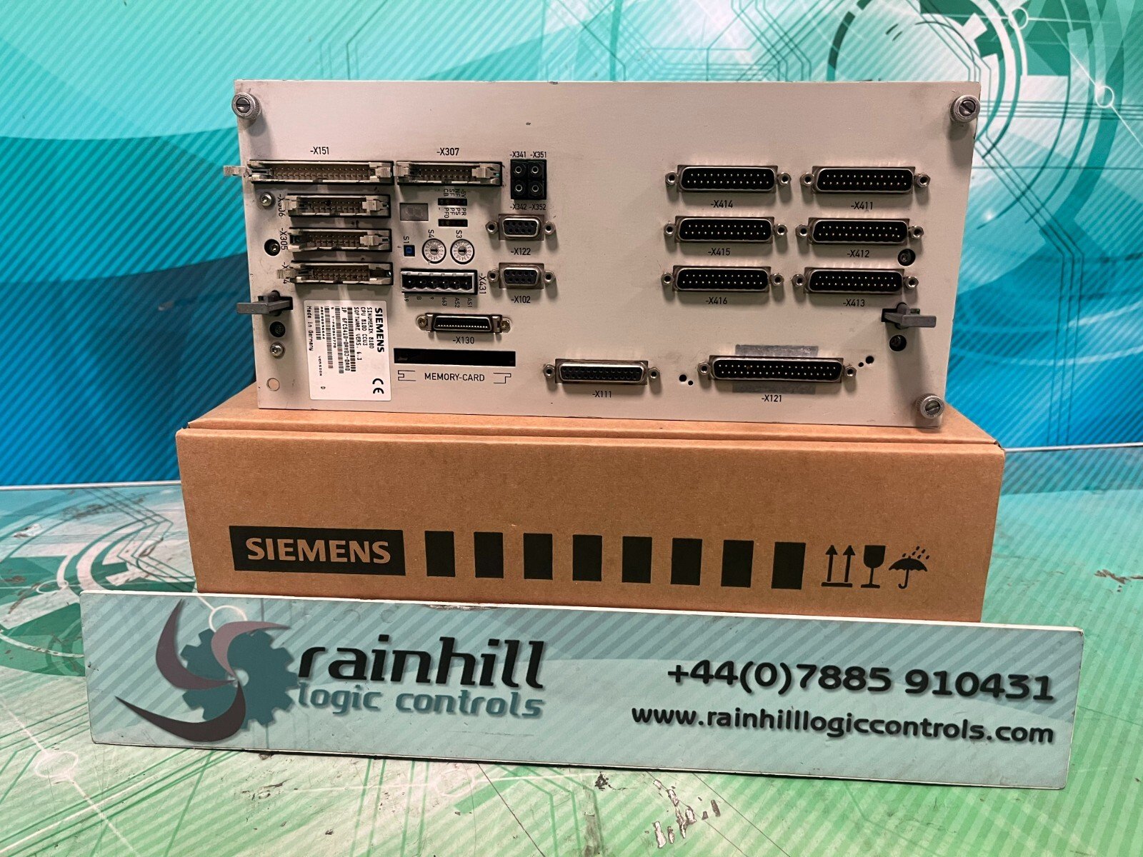 Siemens 6FC5410-0AY03-0AA0. Sinumerik 810D, CPU810D CCU3. (UK/EU please read) Siemens 6FC5410-0AY03-0AA0. Sinumerik 810D, CPU810D CCU3. (UK/EU please read)