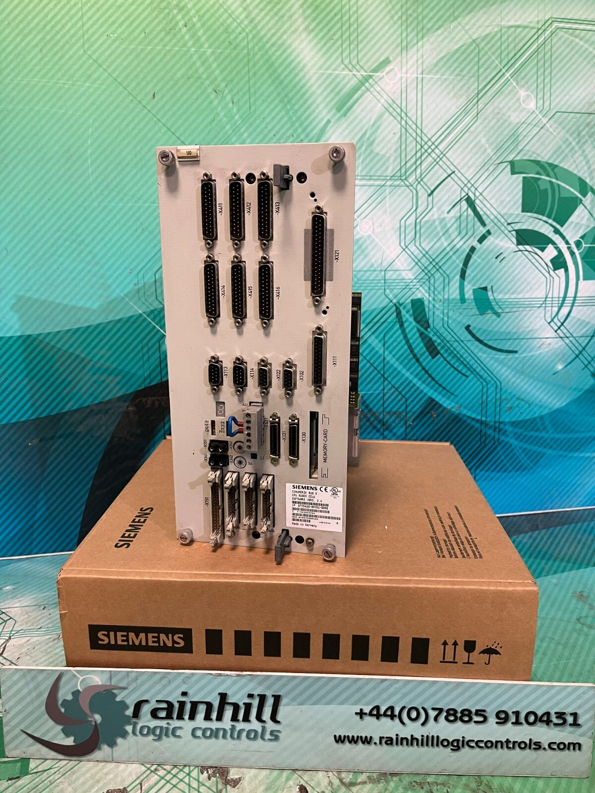 Siemens 6FC5410-0AY01-0AA0. Sinumerik 810D, CPU810DE, CCU1. (UK/EU please read) Siemens 6FC5410-0AY01-0AA0. Sinumerik 810D, CPU810DE, CCU1. (UK/EU please read)