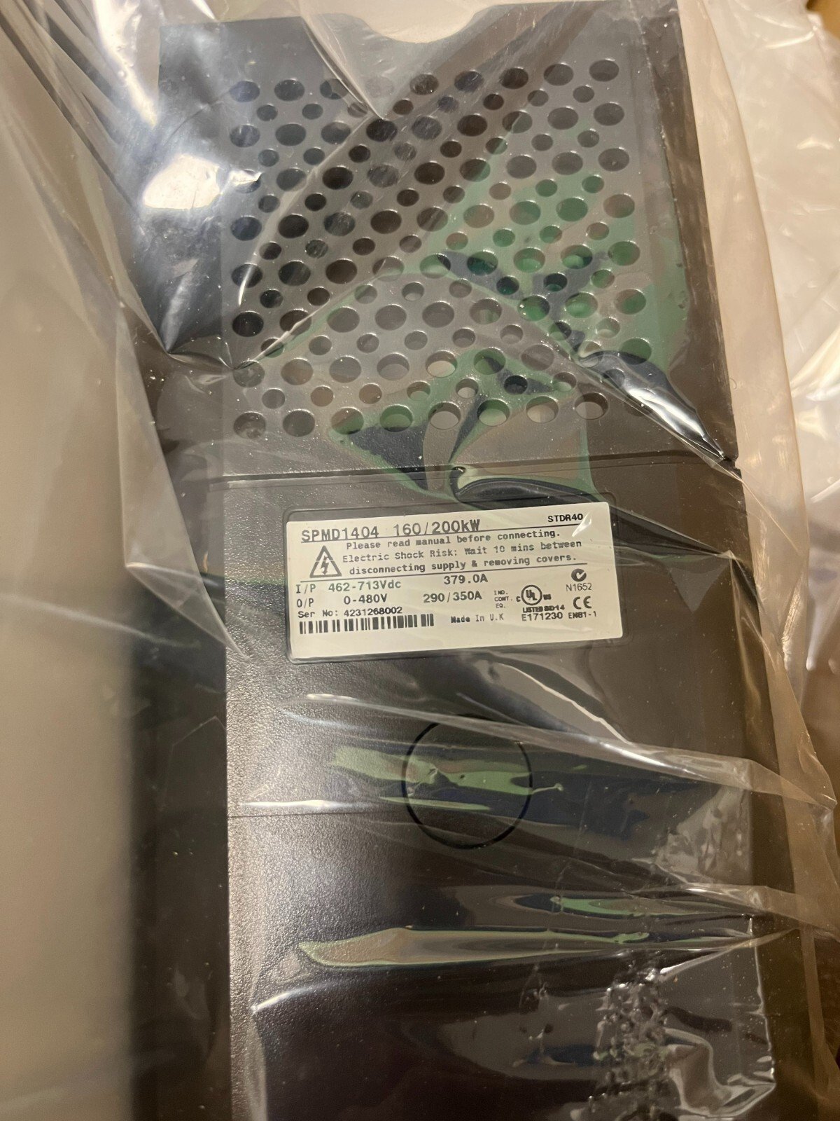 Control Techniques SPMD 1404 Master. SPMD1404 Master. (UK/EU Buyers Please Read) Control Techniques SPMD 1404 Master. SPMD1404 Master. (UK/EU Buyers Please Read) - Image 2