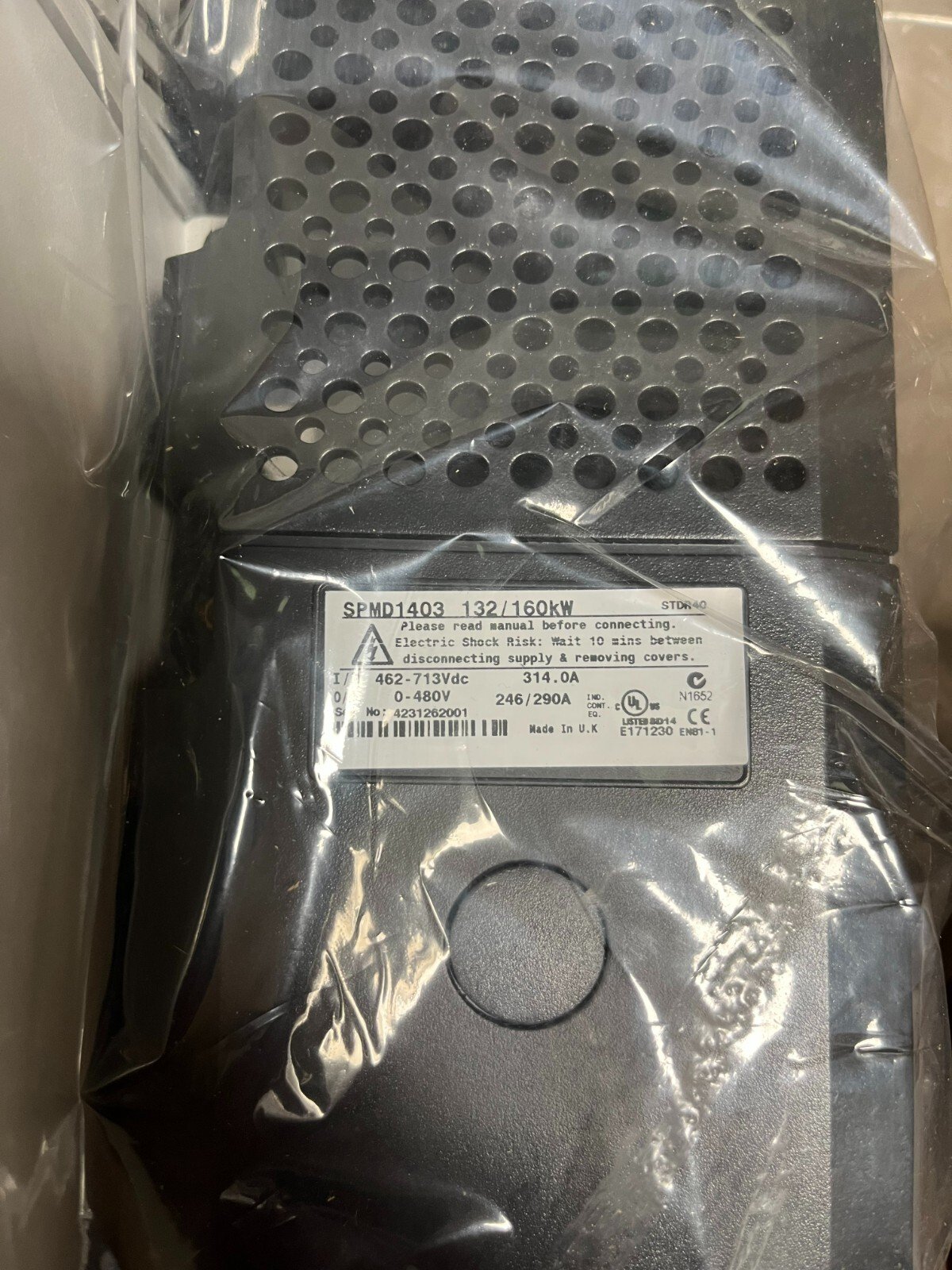 Control Techniques SPMD 1403 Master. SPMD1403 Master. (UK/EU Buyers Please Read) Control Techniques SPMD 1403 Master. SPMD1403 Master. (UK/EU Buyers Please Read) - Image 2