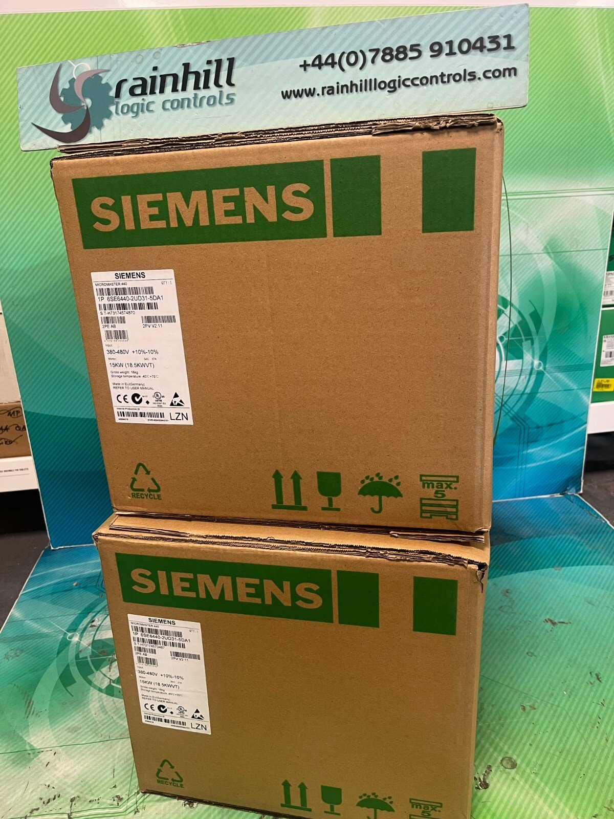 Siemens 6SE6440-2UD31-5DA1. Siemens Micromaster 440. 15kW. (UK / EU Read) Siemens 6SE6440-2UD31-5DA1. Siemens Micromaster 440. 15kW. (UK / EU Read)