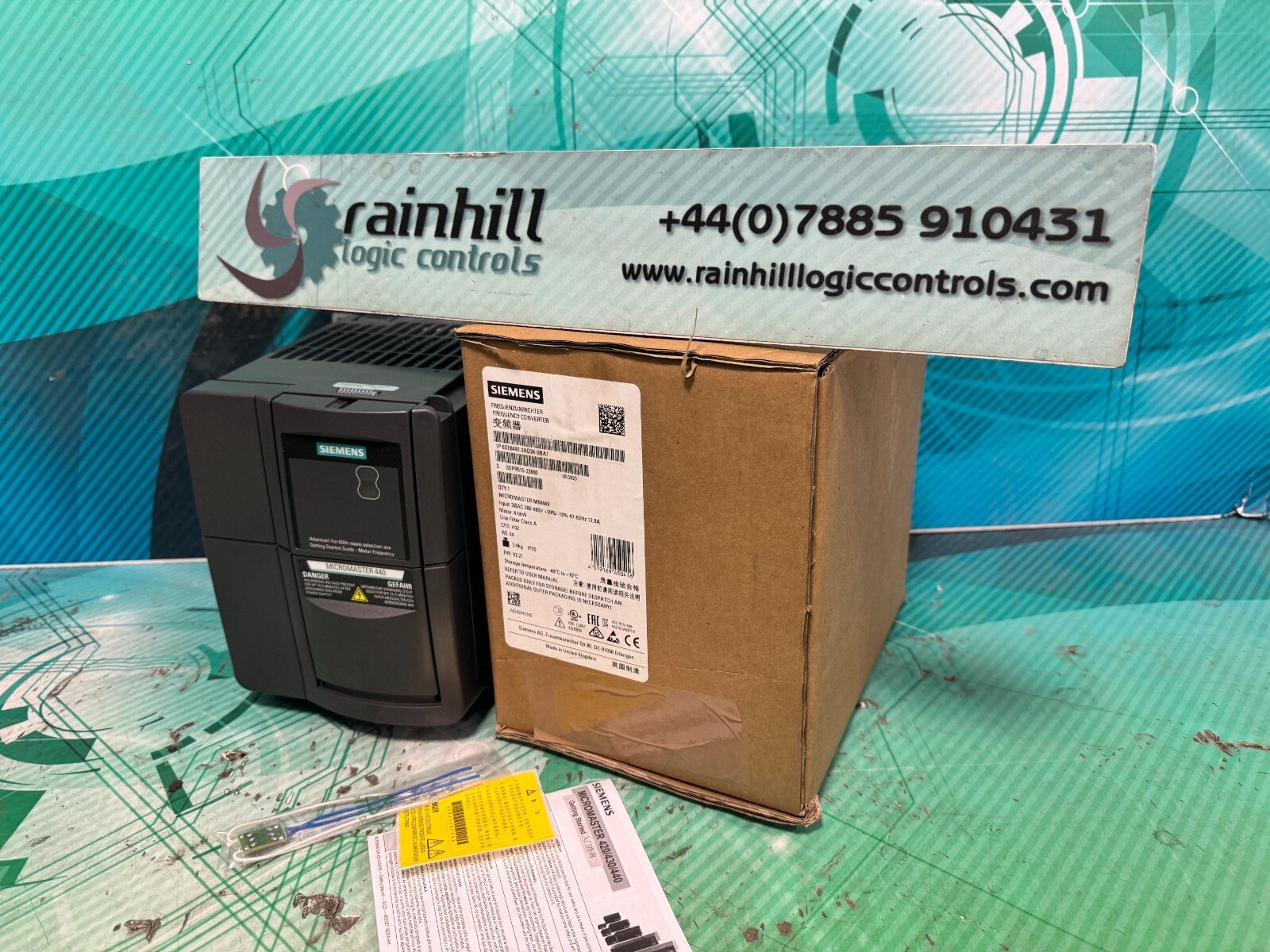 Siemens 6SE6440-2AD24-0BA1. Siemens Micromaster 440. 4.0kW. (UK / EU Read) Siemens 6SE6440-2AD24-0BA1. Siemens Micromaster 440. 4.0kW. (UK / EU Read)