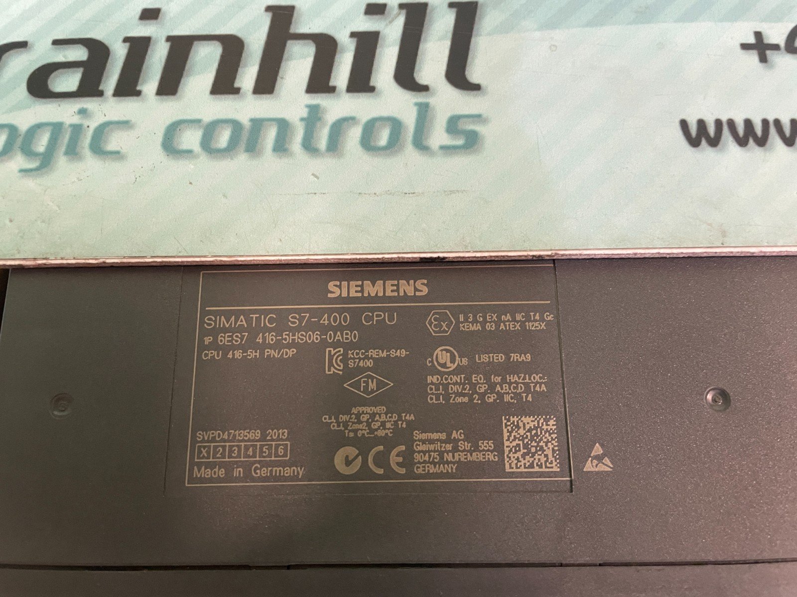 Siemens 6ES7416-5HS06-0AB0. CPU 416-5H PN/DP. (UK And EU Buyers Please Read) Siemens 6ES7416-5HS06-0AB0. CPU 416-5H PN/DP. (UK And EU Buyers Please Read) - Image 2