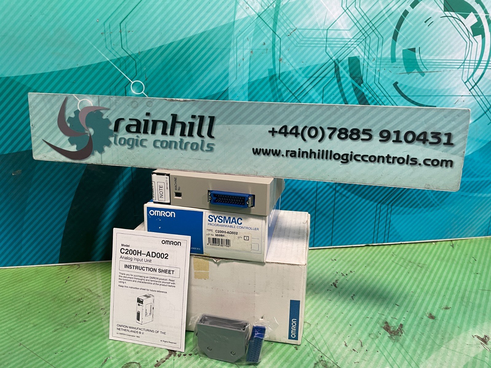 Omron C200H-AD002, Analog Input Module. (UK And EU Please Read) Omron C200H-AD002, Analog Input Module. (UK And EU Please Read)