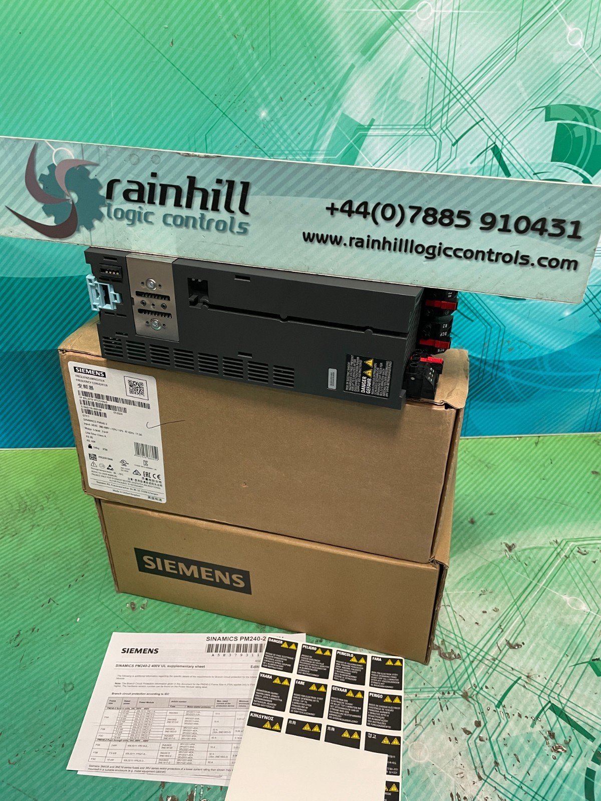 Siemens 6SL3210-1PE21-4AL0. (UK And EU Buyers Read) Siemens 6SL3210-1PE21-4AL0. (UK And EU Buyers Read)