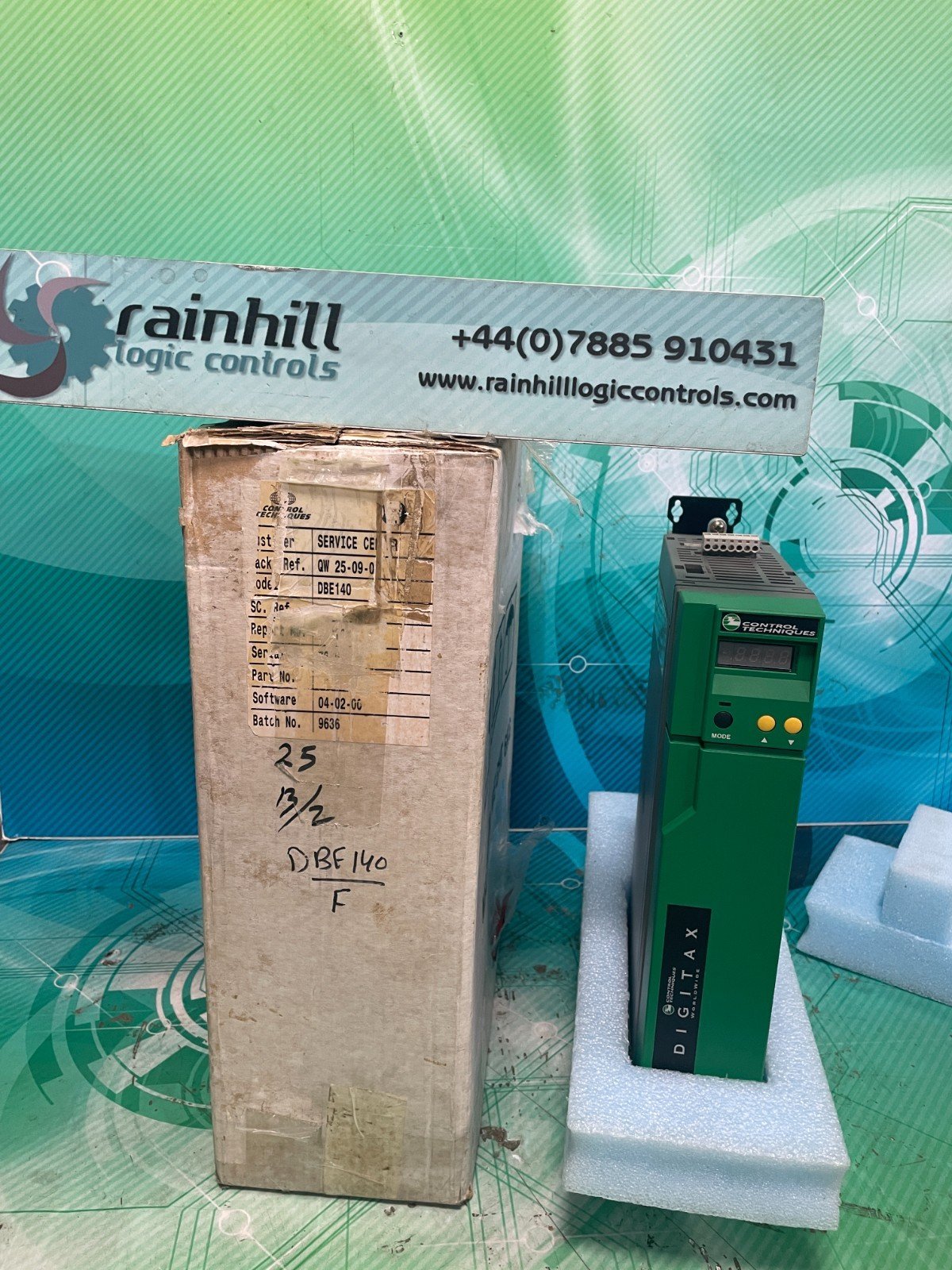 Control Techniques Digitax DBE140 DBE 140 (UK/EU Buyers Please Read) Control Techniques Digitax DBE140 DBE 140 (UK/EU Buyers Please Read)