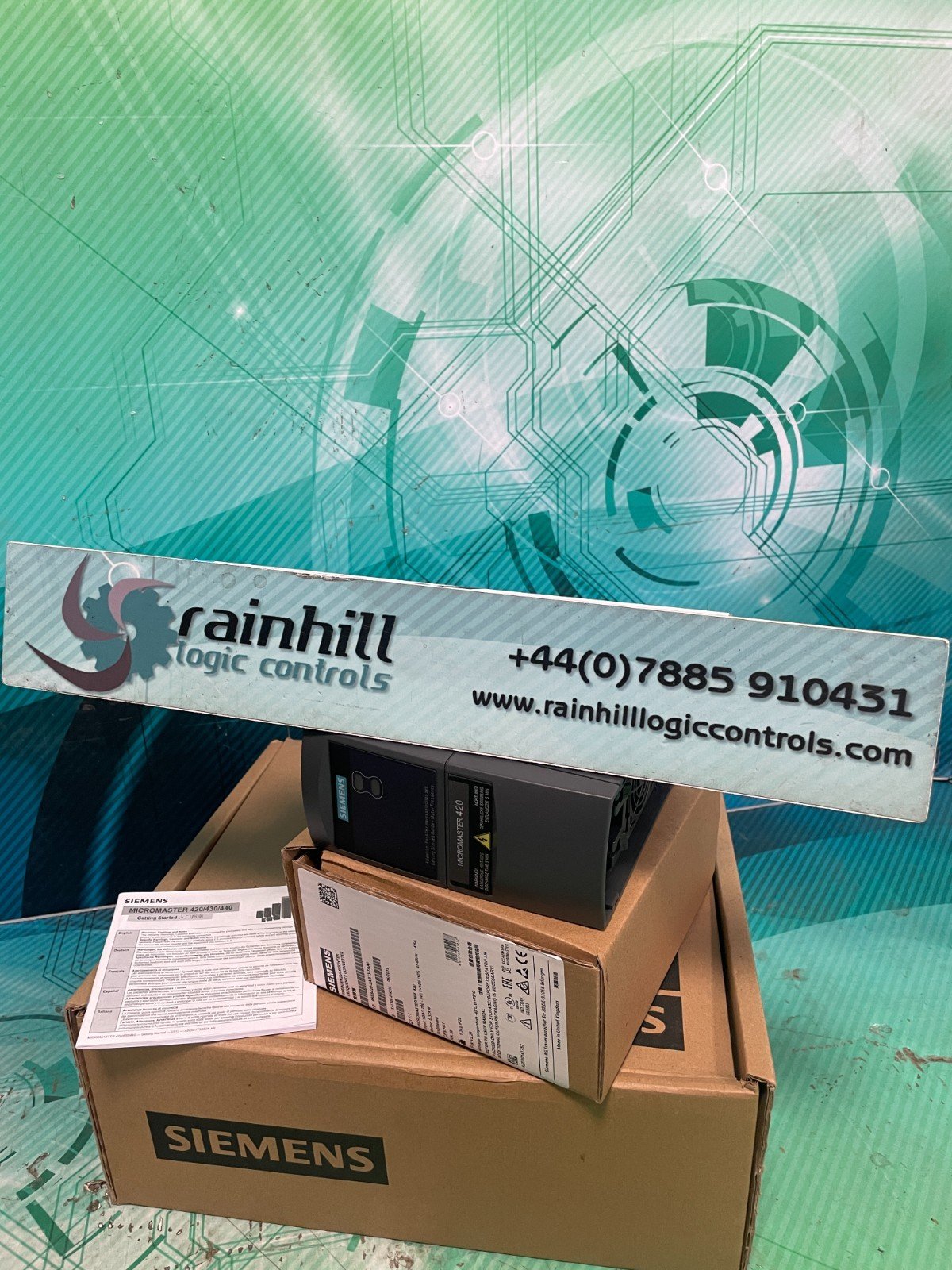 Siemens 6SE6420-2AB13-7AA1. Siemens Micromaster 420. 0.37kW. (UK / EU Read) Siemens 6SE6420-2AB13-7AA1. Siemens Micromaster 420. 0.37kW. (UK / EU Read)