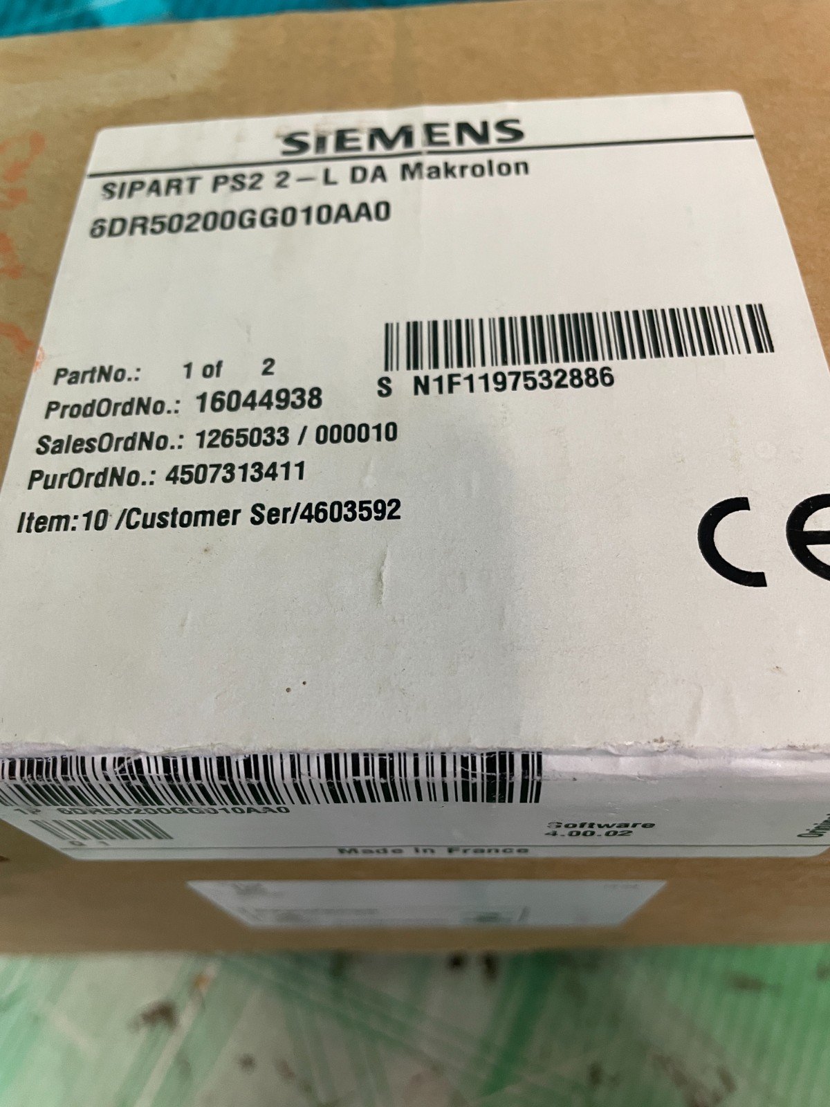 Siemens 6DR50200GG010AA0. Electropneumatic Positioner. (UK /EU Buyers Read) Siemens 6DR50200GG010AA0. Electropneumatic Positioner. (UK /EU Buyers Read) - Image 2