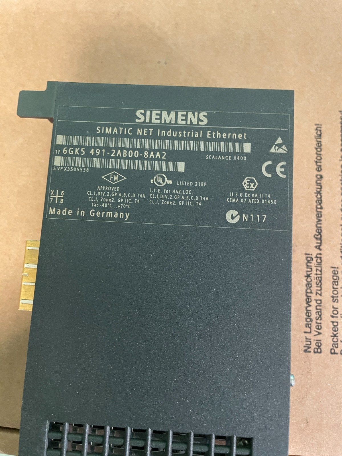 Siemens 6GK5 491-2AB00-8AA2. (UK/EU Read) Siemens 6GK5 491-2AB00-8AA2. (UK/EU Read) - Image 2