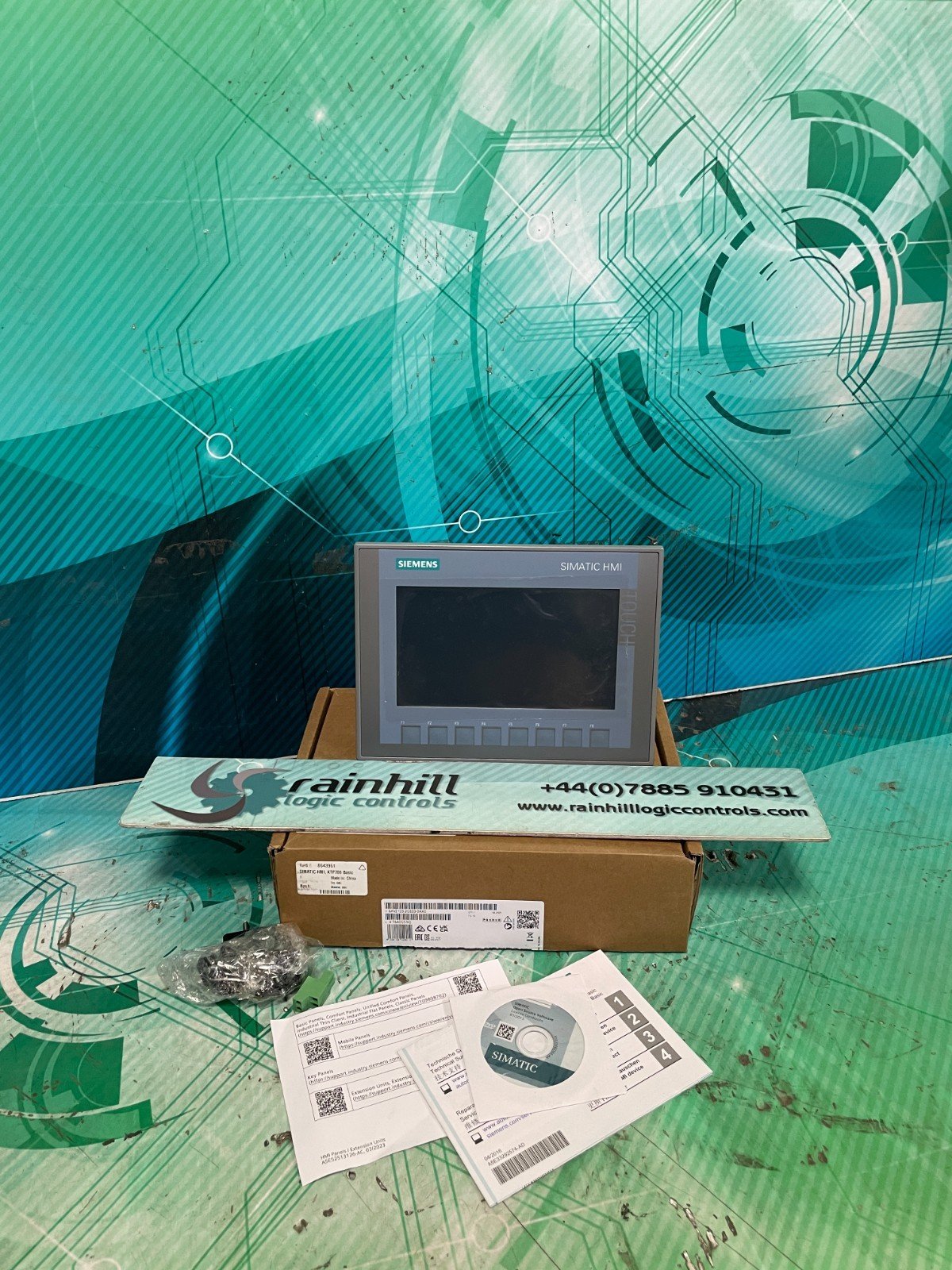 Siemens 6AV2 123-2GB03-0AX0. 6AV2123-2GB03-0AX0. KTP700 Basic. (UK And EU Read) Siemens 6AV2 123-2GB03-0AX0. 6AV2123-2GB03-0AX0. KTP700 Basic. (UK And EU Read)