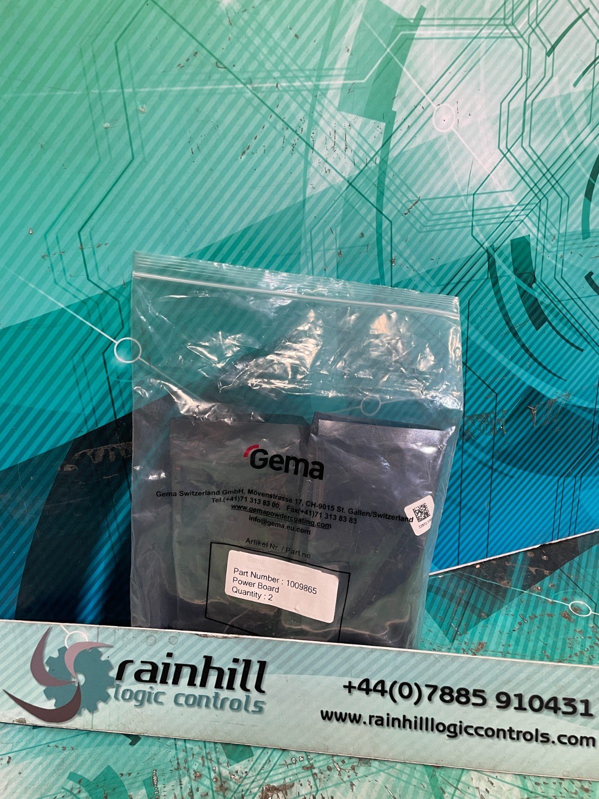 GEMA 1009 865. 1009865. Spare Power Board. (UK And EU Buyers Please Read) GEMA 1009 865. 1009865. Spare Power Board. (UK And EU Buyers Please Read)