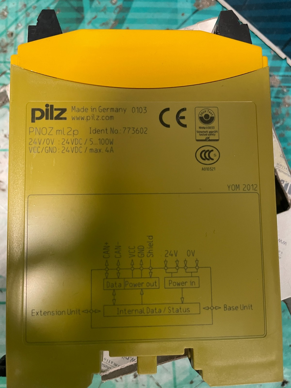 Pilz PNOZ ml2p. (773602). 8pt Input expansion. (UK And EU Buyers Please Read) Pilz PNOZ ml2p. (773602). 8pt Input expansion. (UK And EU Buyers Please Read) - Image 2