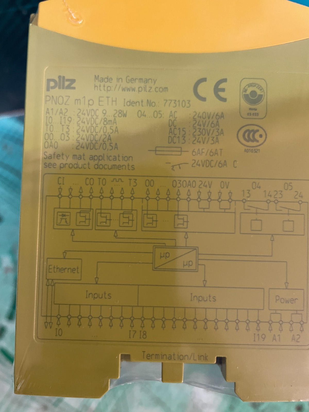 Pilz PNOZ m1p ETH.(773103). Safety Base Unit. (UK And EU Buyers Please Read) Pilz PNOZ m1p ETH.(773103). Safety Base Unit. (UK And EU Buyers Please Read) - Image 2