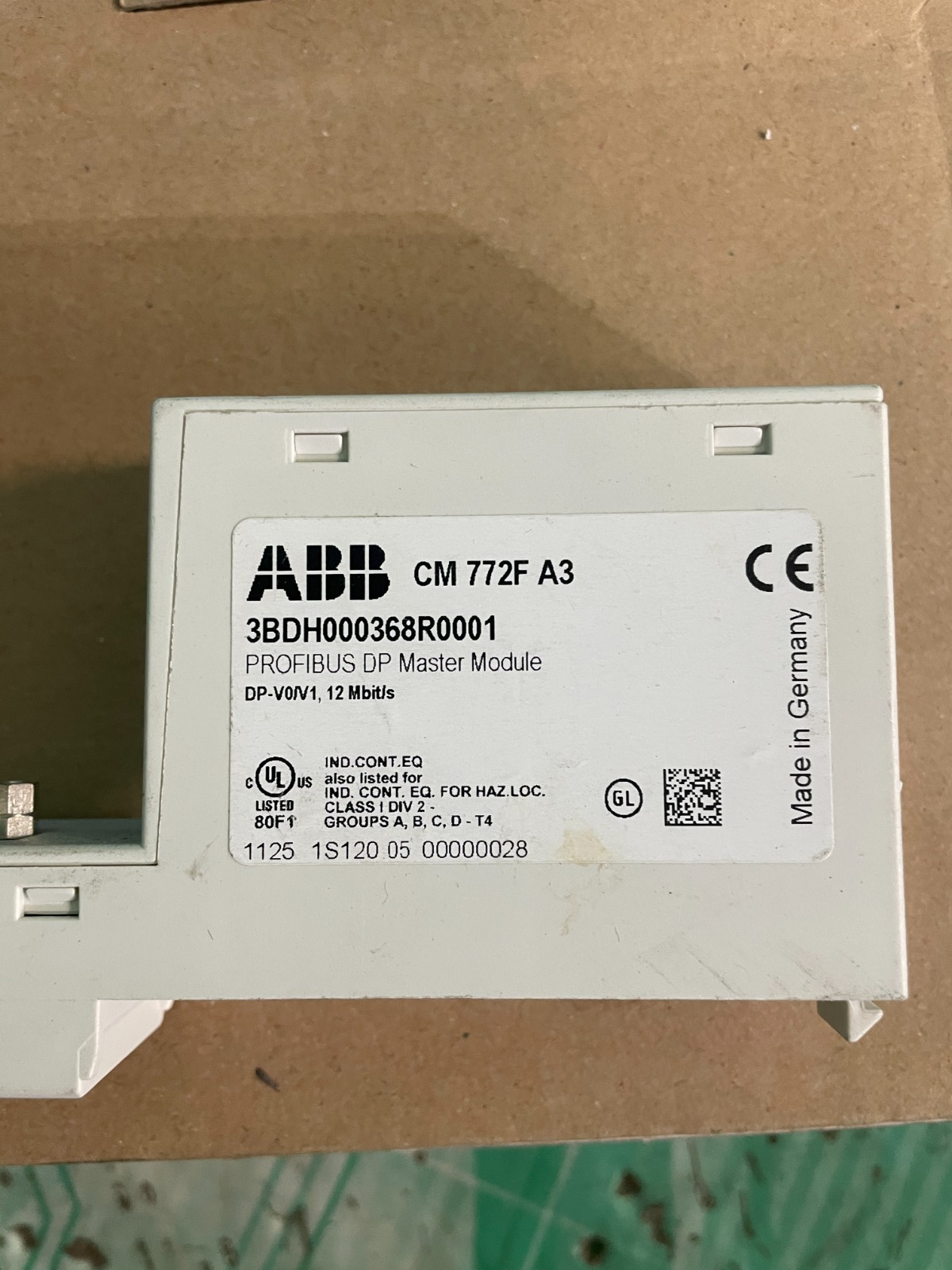 ABB CM7722F A3. 3BDH000368R0001. Profibus Master. (UK And EU Please Read) ABB CM7722F A3. 3BDH000368R0001. Profibus Master. (UK And EU Please Read) - Image 2